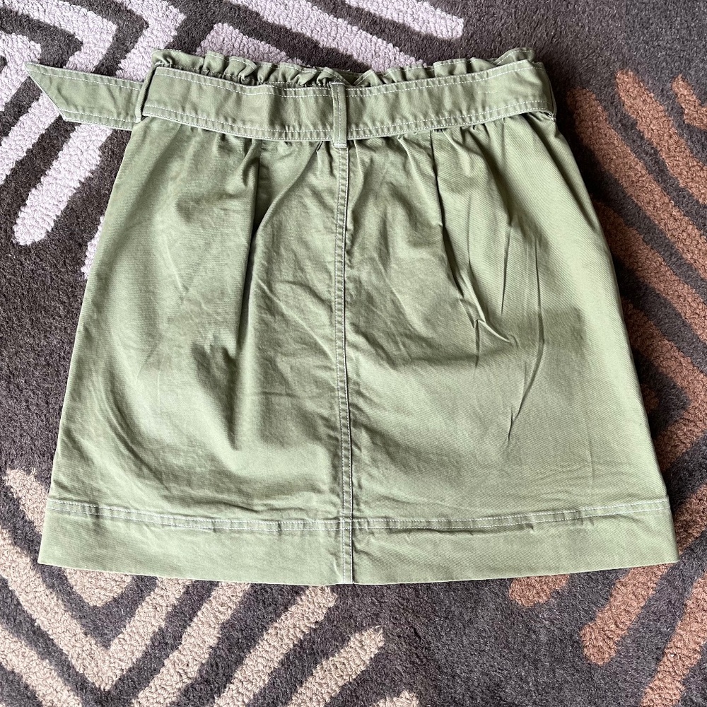 NWOT - Free Assembly Women’s Paperbag Waist Mini Skirt - Picture 3 of 3